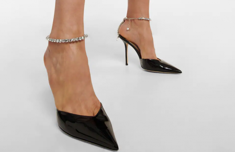 How To Find Your Perfect Pair Of Crystal Strap Leather Pumps